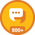 500+ Conversations Started