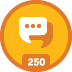 250 Conversations Started