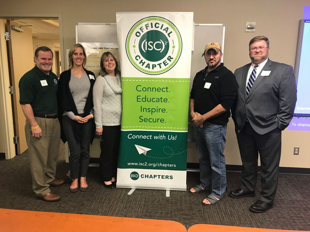 The Central Florida (ISC)2 Board (minus our VP)