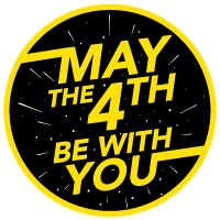 may the 4th be with you pin