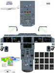 Airbus 350 Cockpit 2018