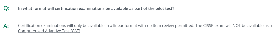 Certification CCSP Test Questions