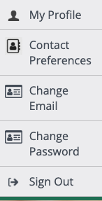 Change your email/password on isc2.org