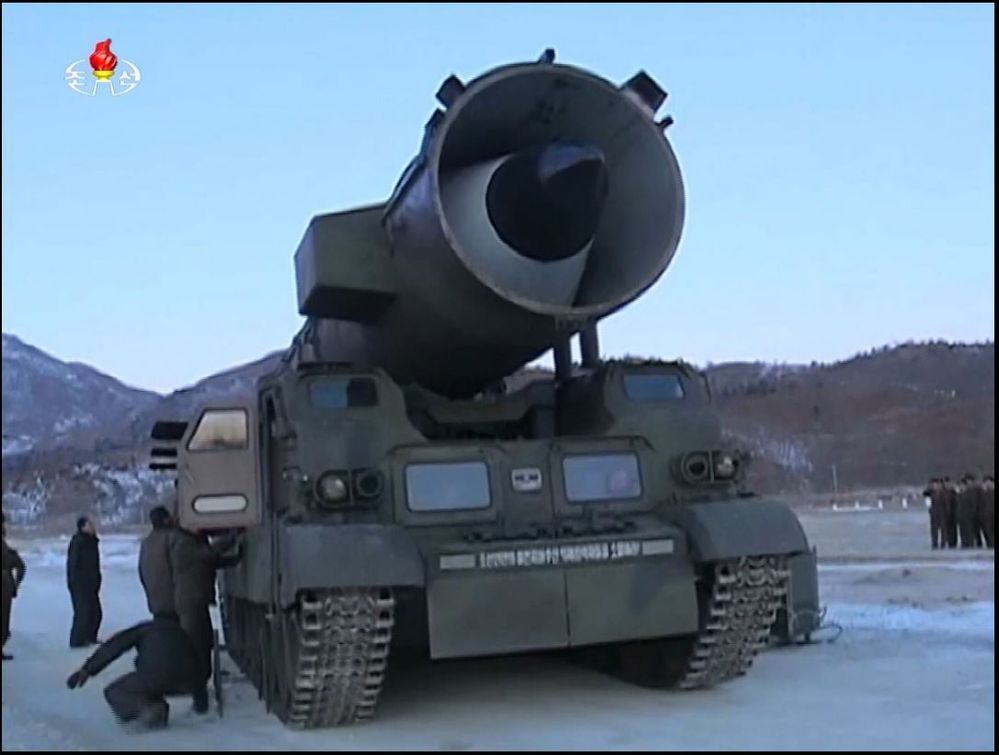 Pukguksong-2 ballistic missile.JPG